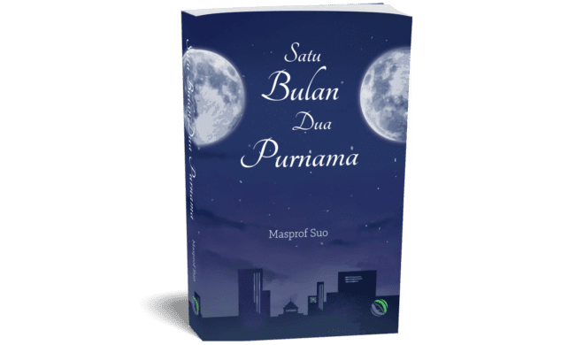 Cover Buku Novel Satu Bulan Dua Purnama