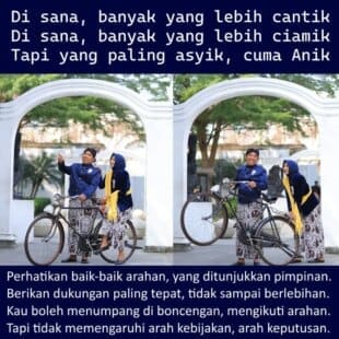 ...

Pipi tirusnya bertulang tegas-kuat
Bibir kecil-tipisnya bersalju hangat
Dad...